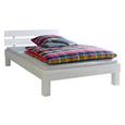 Futonbett Julia - Weiß, Design, Holz (90/200cm) Futonbett Julia - Weiß, Design, Holz (90/200cm)