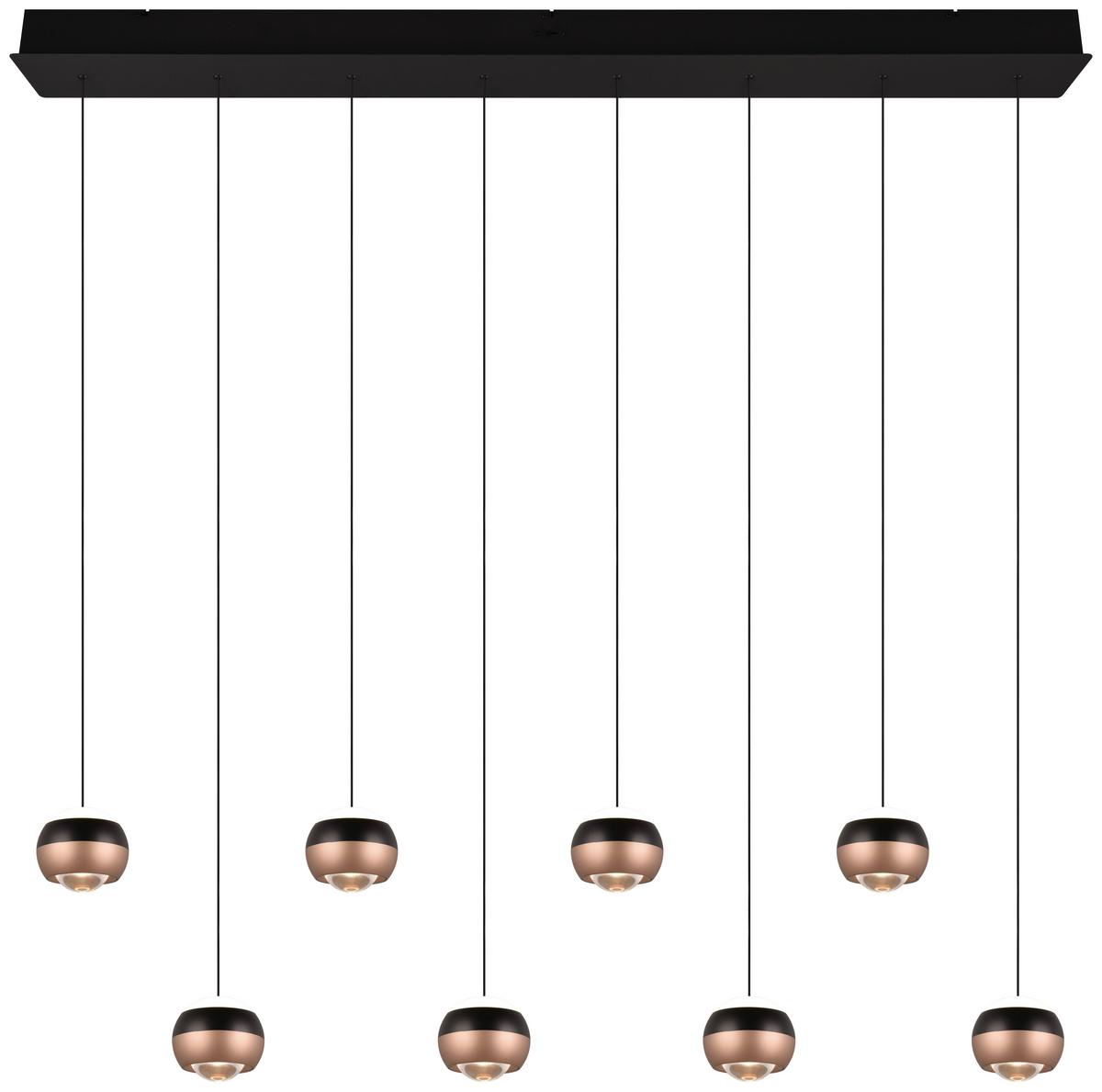 LAMPA ZWIESZANA LED 344410832 ORBIT - czarny, Design, metal (150/13/200cm) - Trio Leuchten