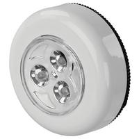 Led Éjszakai Irányfény 3db-Os - fehér, Basics, műanyag (0.68/0.68/0.23cm)