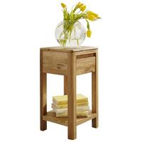 KWIETNIK KASIMIR - kolor dębowy, Design, drewno (30/30/60cm) - Livetastic