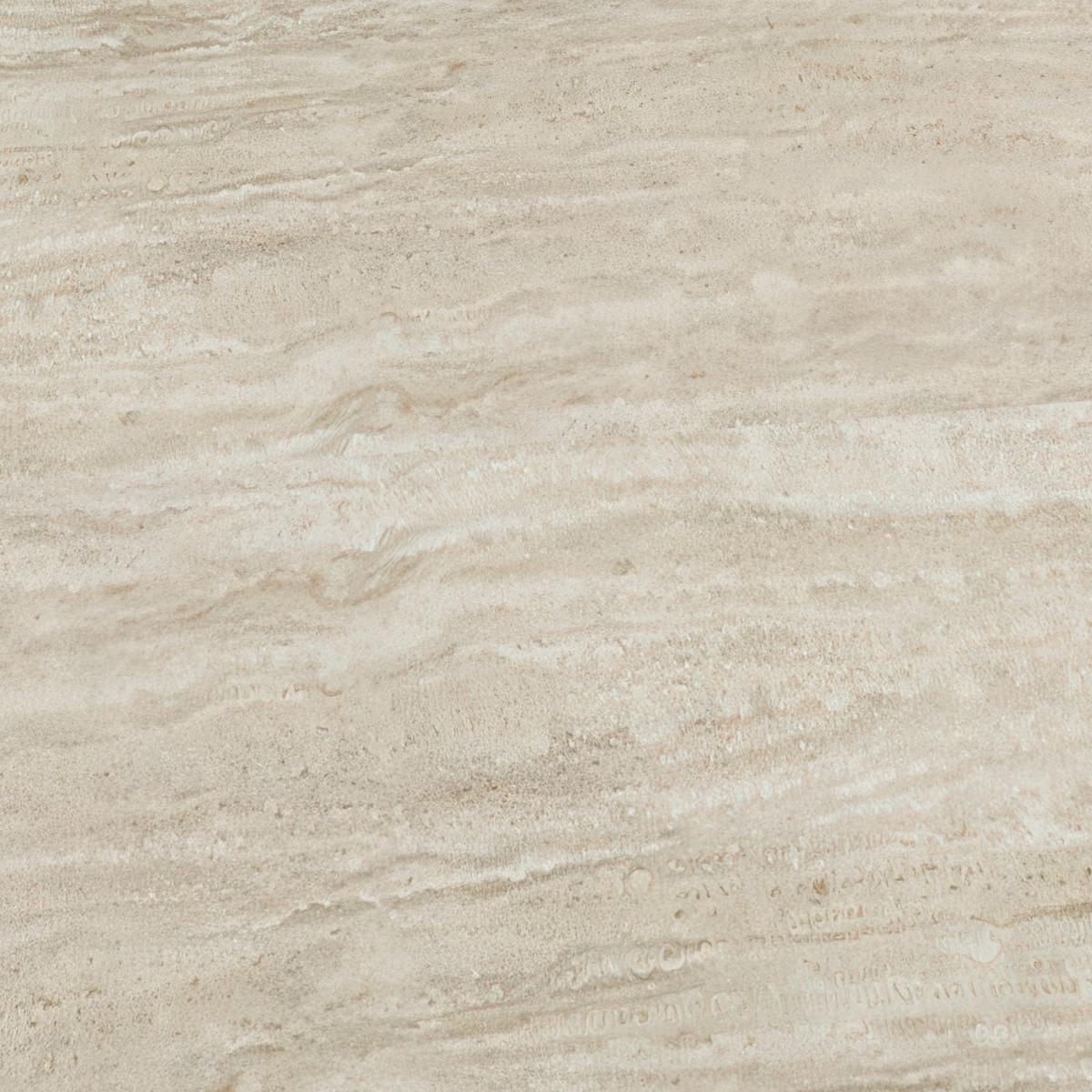 Jedilna Miza Kiano, Naravne Barve, Porcelan, Ø 130cm - krem barve/naravne barve, Moderno, leseni material/les (130/75cm) - Bessagi Home