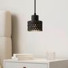 Hängeleuchte Lace Schwarz max. 40 Watt - Schwarz, MODERN, Keramik (12/167cm) - Bessagi Home