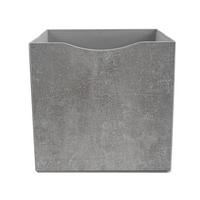 Zložljiv Zaboj Betty - siva, Konvencionalno, tekstil/leseni material (33/33/32cm) - Mömax