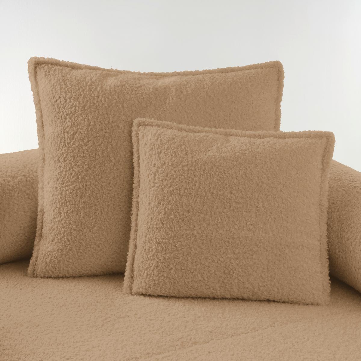 Wohnlandschaft Casimir Beige - Beige/Schwarz, LIFESTYLE, Kunststoff/Textil (310/180cm) - Premium Living