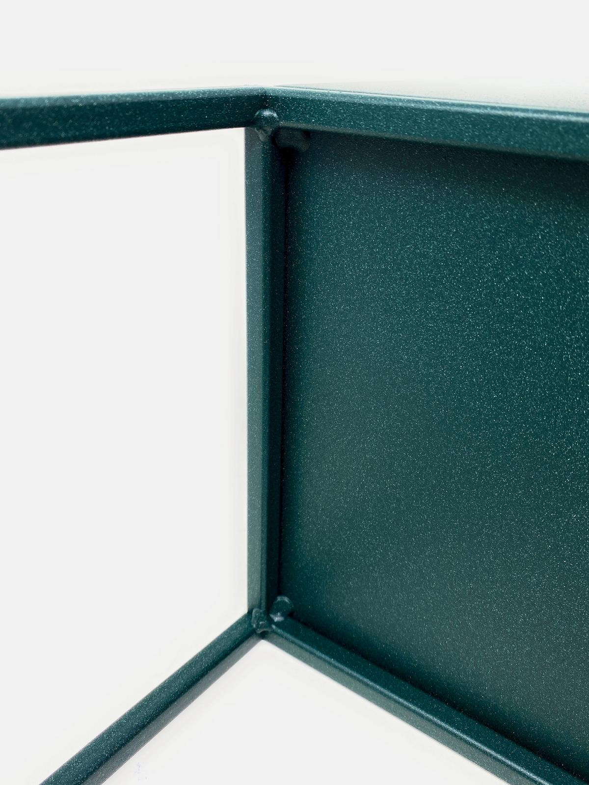 Blumenständer Smaragdgrün - Smaragdgrün, Basics, Metall (19/47/19cm)