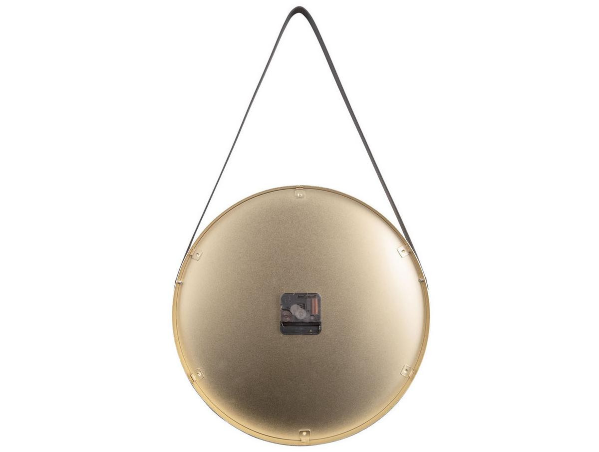 ZEGAR ŚCIENNY KA5767BK - czarny/kolor złoty, Trend, metal/szkło (34cm) - Karlsson