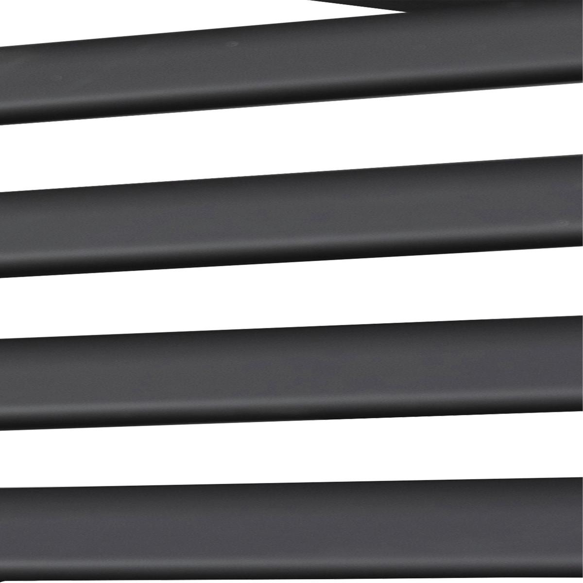 Rückwand für Basic BBQ Pergola ca. 113x239 cm Anthrazit - Anthrazit, LIFESTYLE, Metall (113/238,65/6cm) - Gardenson