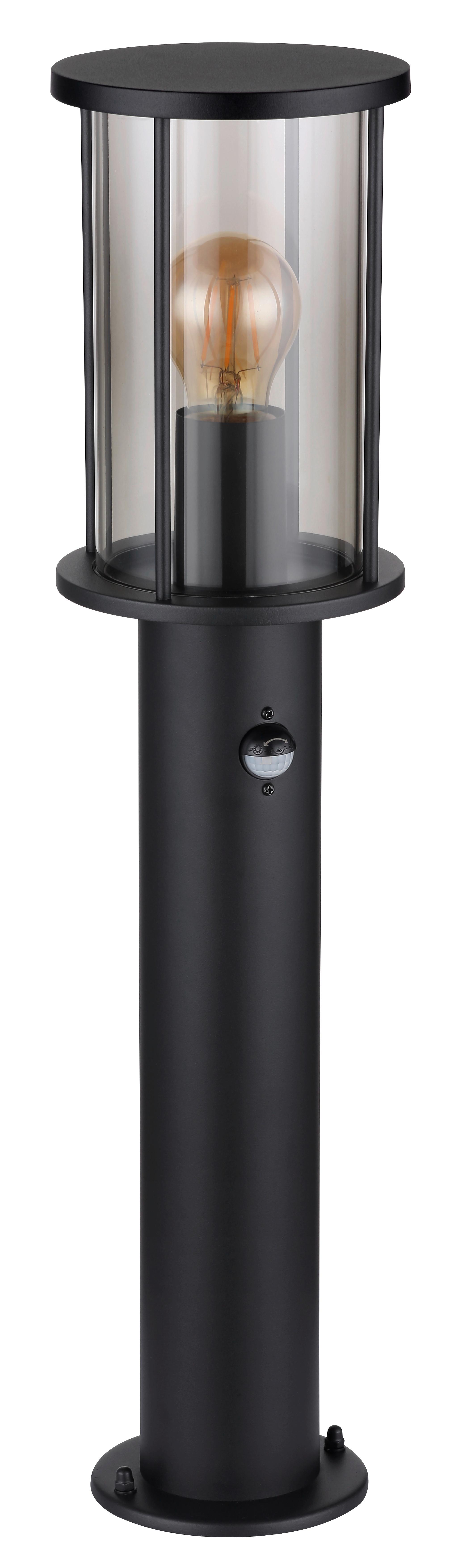 Zunanja Svetilka 31362s Gracey - črna, Konvencionalno, kovina/steklo (14,3/60cm) - Globo