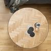 SOFFBORD PARKER -BASED- - svart/naturfärgad, Lifestyle, metall/trämaterial (80/40cm) - Based