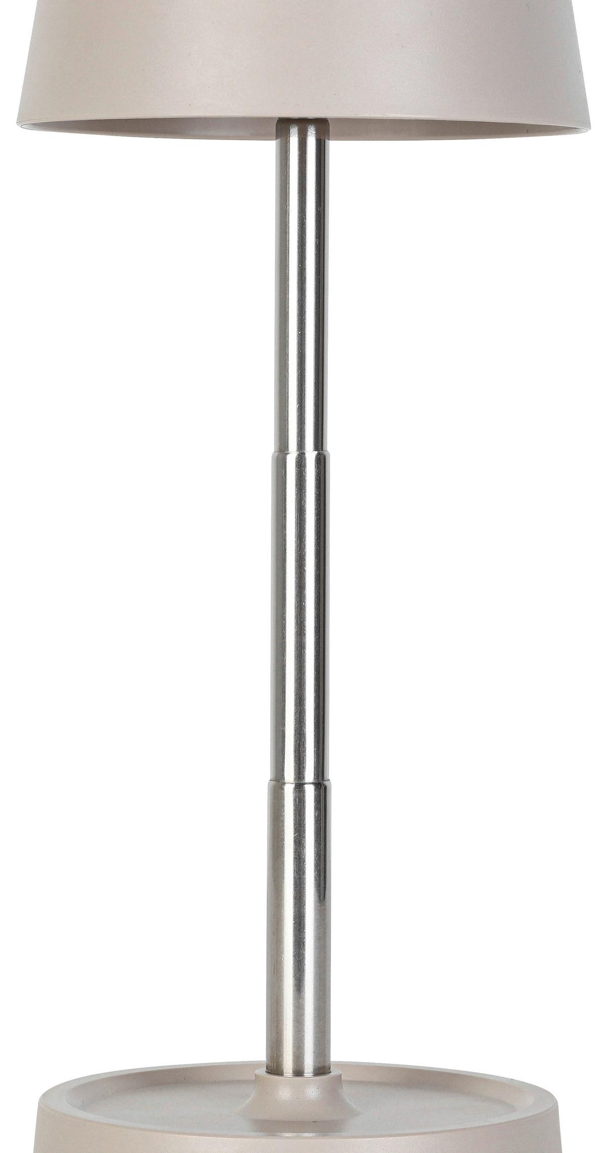 LED-Tischleuchte Klappi max. 1,2 Watt - Sandfarben, MODERN, Kunststoff/Metall (10,5/11-28cm) - Mömax