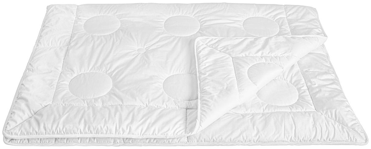 Bettdecke Wildseide ca. 135-140x200cm - Weiß, Textil (135-140/200cm) - Premium Living