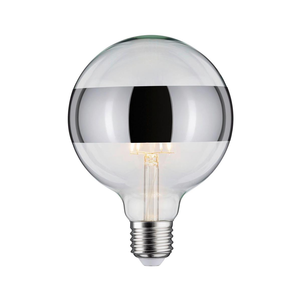 LED-Leuchtmittel 28681 max. 6,5 Watt - Klar/Silberfarben, Basics, Glas (17,4cm) - Paulmann