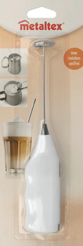 Elektromos Tejhabosító Latte - fehér (9.5/27.8/3cm)