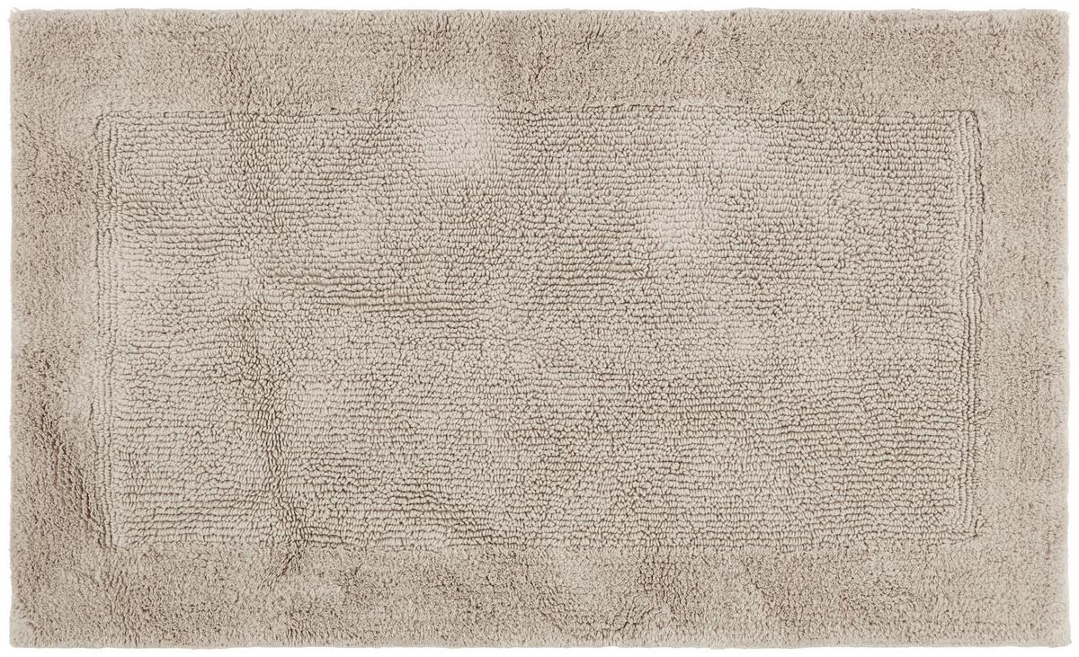Badematte Karen in Sand ca. 60x100cm - Sandfarben, KONVENTIONELL, Textil (60/100cm) - Premium Living