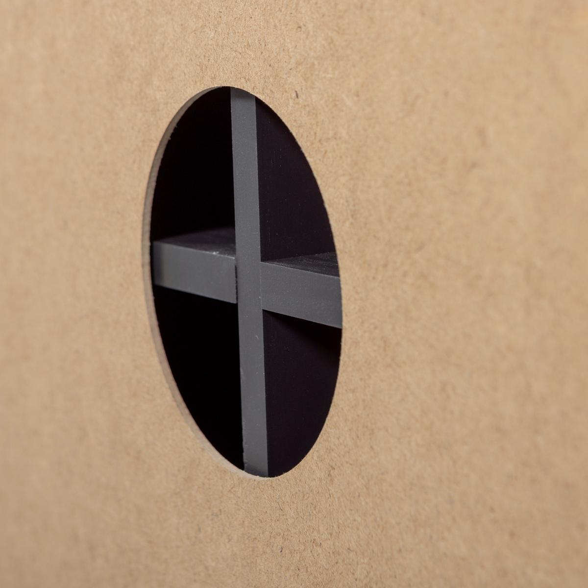 LOWBOARD Gunnar Schwarz B: 200cm - Schwarz, Design, Holz/Metall (200/56/44cm) - Livetastic