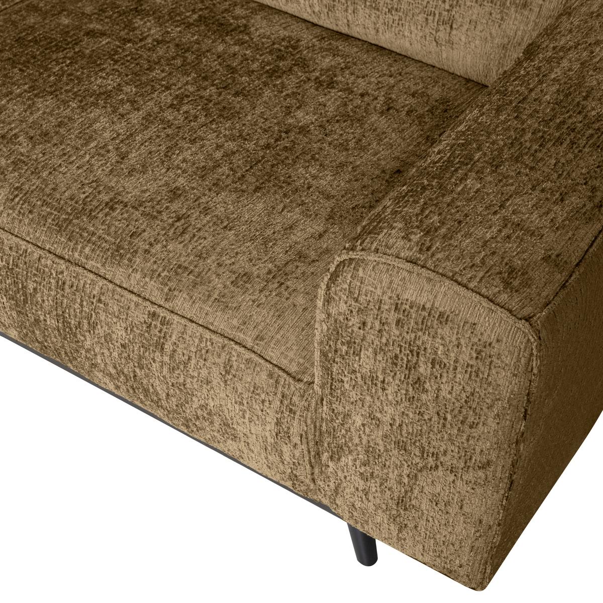 ECKSOFA Statement Gelb S: 210x274cm - Gelb/Schwarz, Design, Holz/Textil (210/274cm) - Livetastic