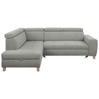 Kutna Garnitura Lugo - siva, Moderno, drvo/metal (205/98/266cm) - Modern Living