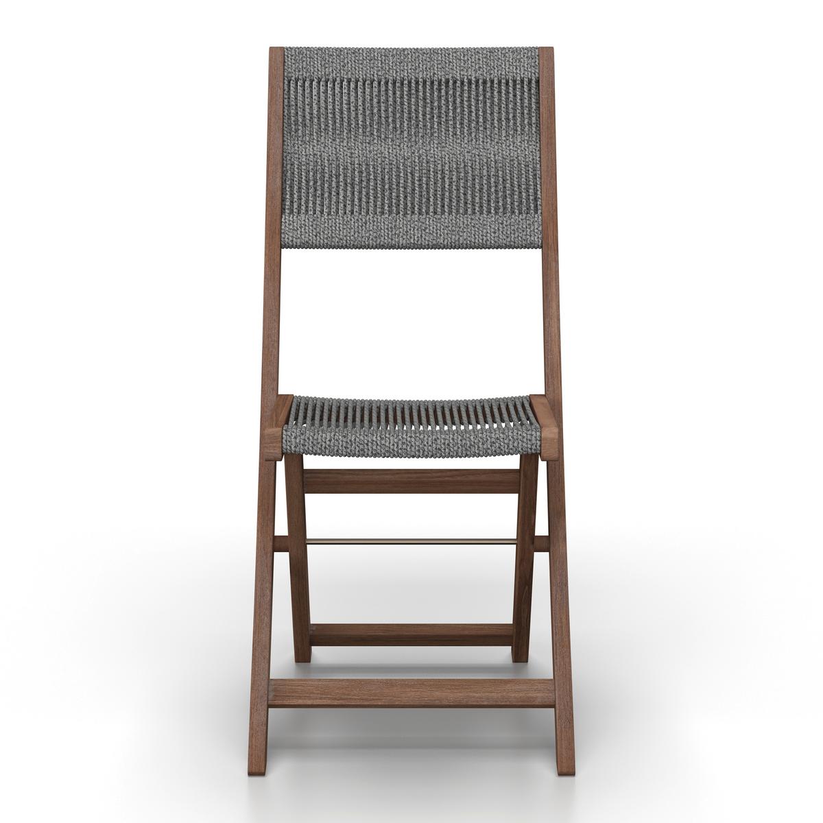 Set Za Balkon Effie, Siva, 3-Delno - barve akacije, Moderno, umetna masa/les (60/76/60cm) - Bessagi Garden