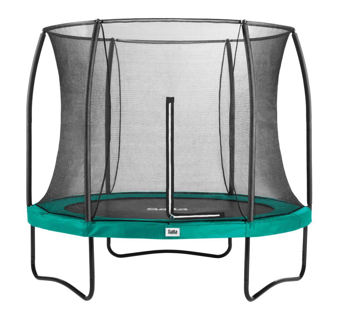 Trampolin Salta Comfort Edition Combo Ø ca. 251cm - Grün, KONVENTIONELL (251cm) - Salta
