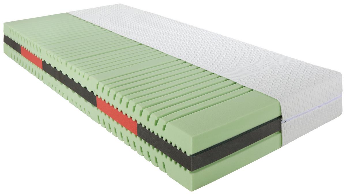 Kaltschaummatratze ca. 90x200cm - Weiss, Textil (90/200cm) - Premium Living