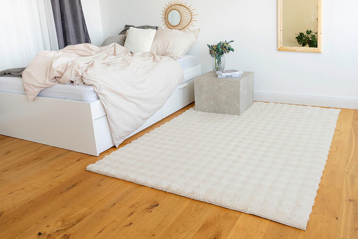 HOCHFLORTEPPICH HAILEY 125 CREME 160 X 230 CM - Creme, Basics, Textil (160/230cm) - Kayoom