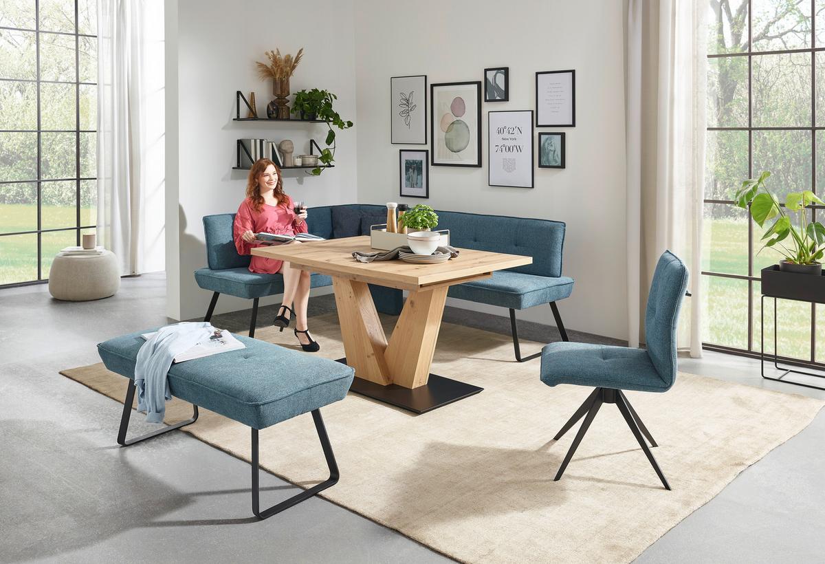 KRZESŁO PLAY - niebieski/czarny, Design, metal/tkanina (46/91/62cm) - Dieter Knoll