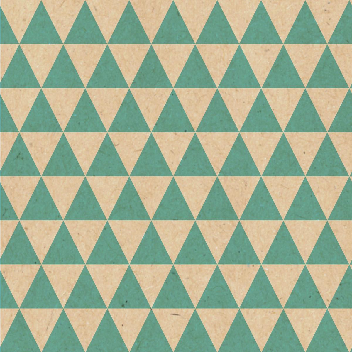 Serviette By Nature in Türkis/Hellbraun - Türkis/Hellbraun, MODERN, Papier (33/33cm)