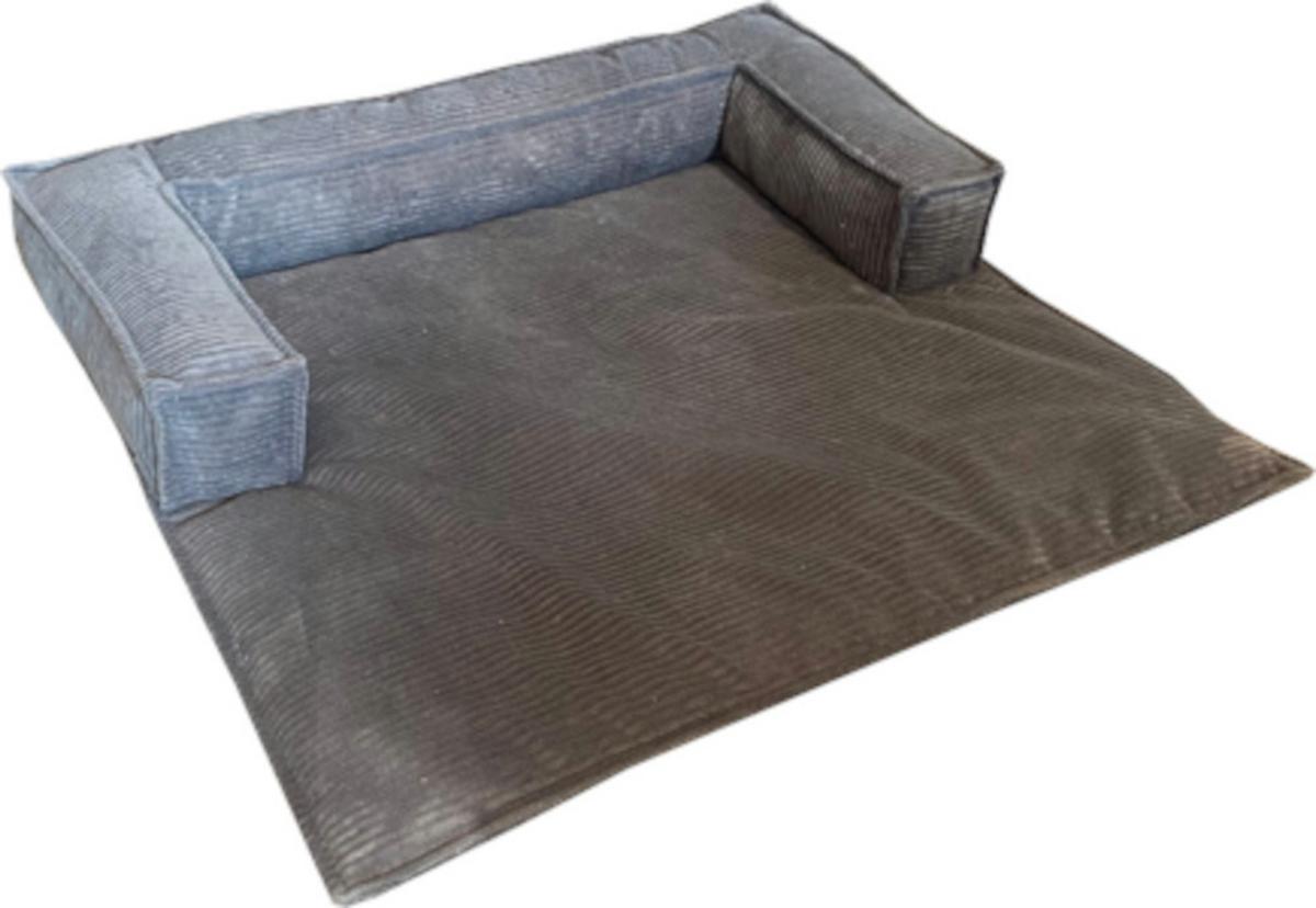 Hundesofa Pet Flat Dunkelgrau - Dunkelgrau, KONVENTIONELL, Textil (105/20/105cm) - Mömax