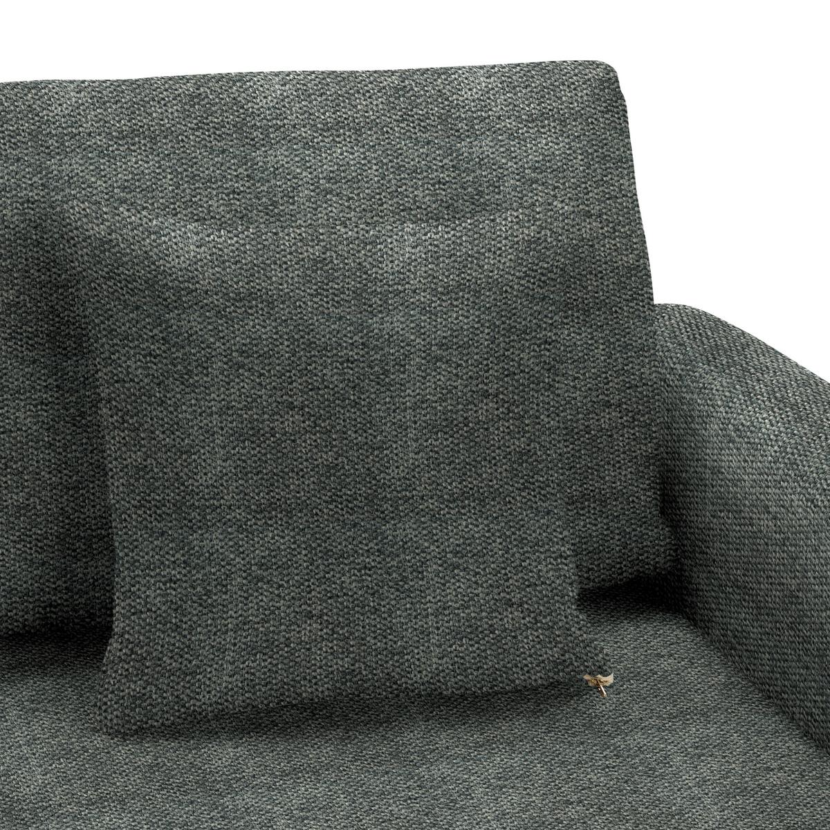 Kutna Garnitura Lille - boje grafita/svijetlo smeđa, Moderno, tekstil/drvo (232/110/156cm) - Best Price