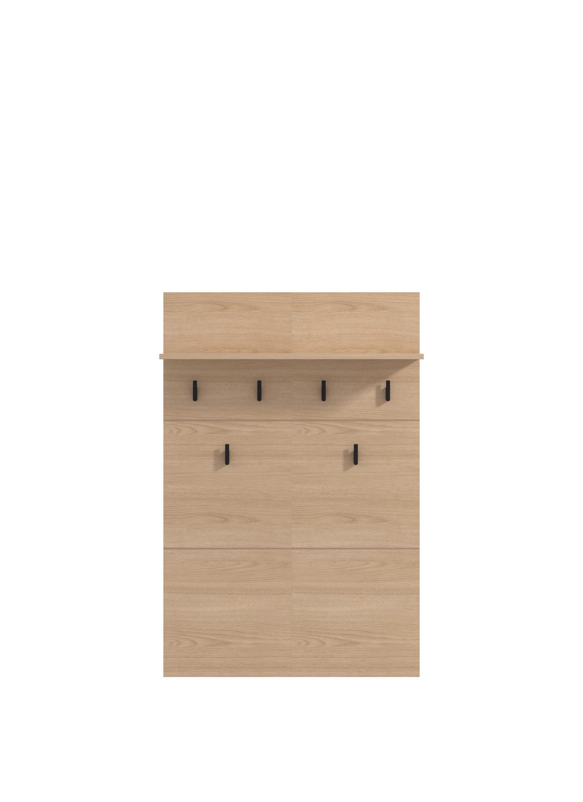Előszobapanel Rathlin - tölgyfa színű, Modern, faalapú anyag (77/115/19,5cm)