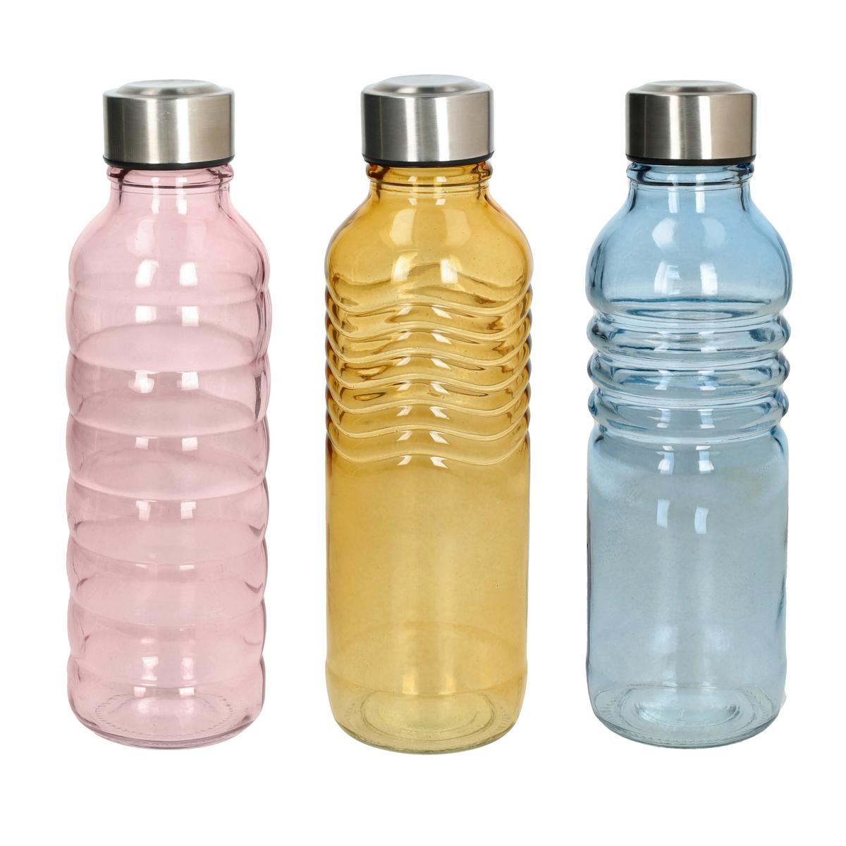 Steklenička Jus - večbarvno, Trendi, steklo (0,5l) - Tognana