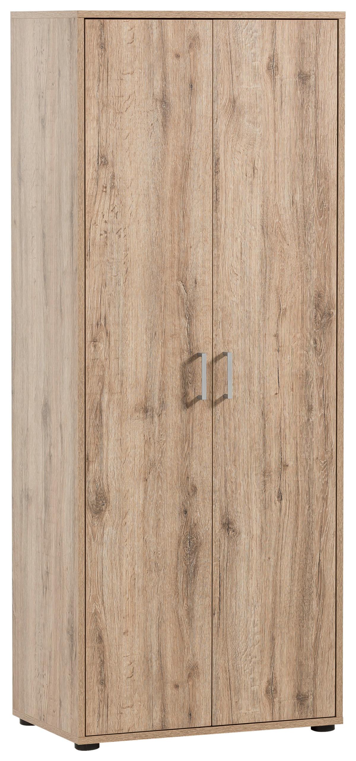 Aktenschrank Niels H650 Wildeiche - Wildeiche, MODERN, Holzwerkstoff (65,1/163,6/41cm) - MID.YOU