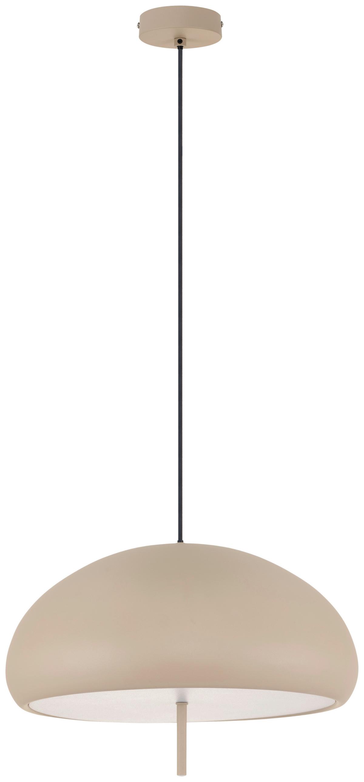 LAMPA WISZĄCA DAVINA - beżowy, Design, tworzywo sztuczne/metal (40/120cm) - Collet's Monde