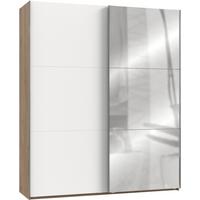 Ormar S Kliznim Vratima Level 36 A - bijela/boje hrasta, Moderno, drvni materijal/metal (200/236/65cm) - Modern Living