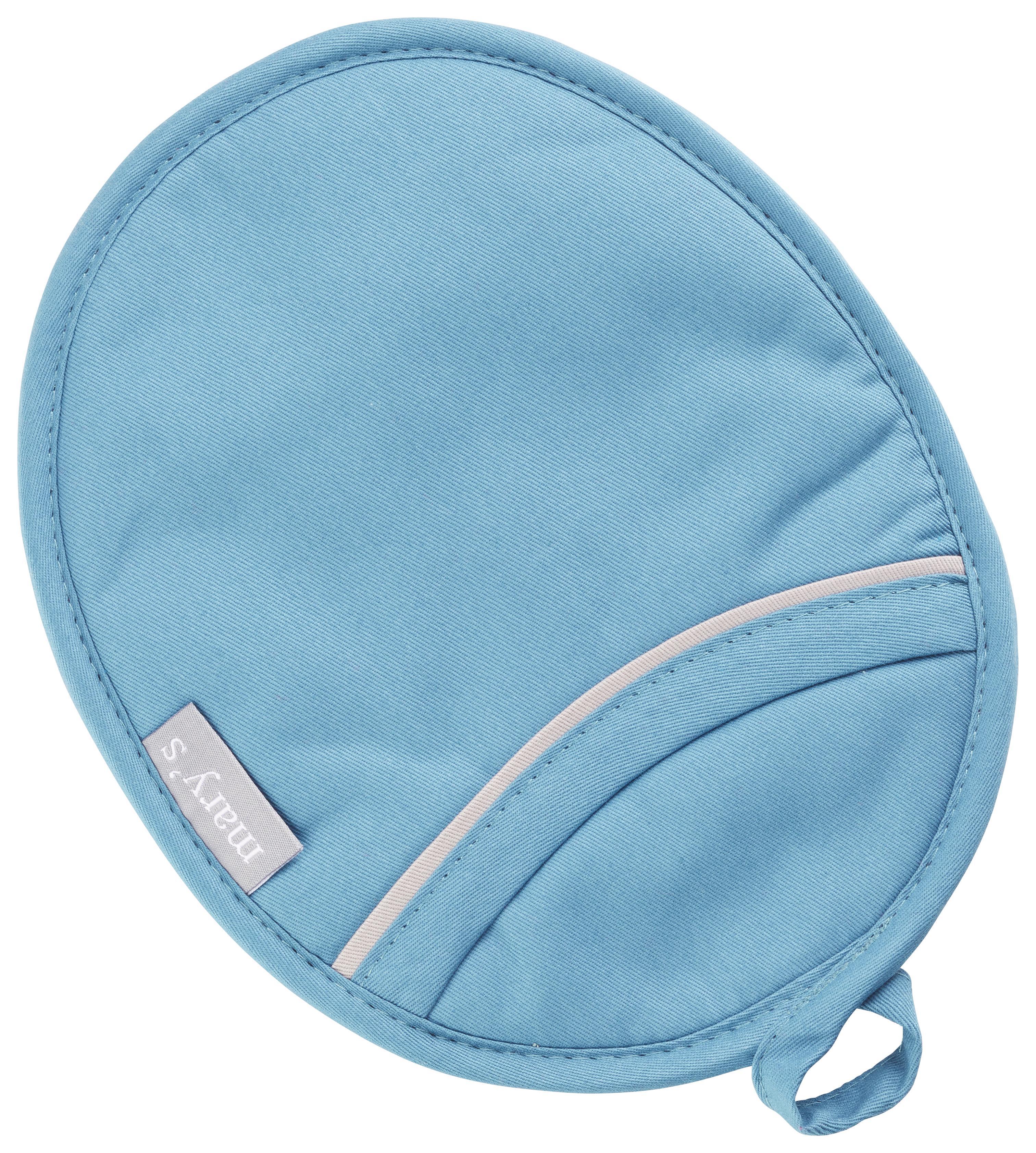 Topfhandschuh Alex Rund Petrol - Petrol, Textil (18,5/24cm) - Mömax modern living