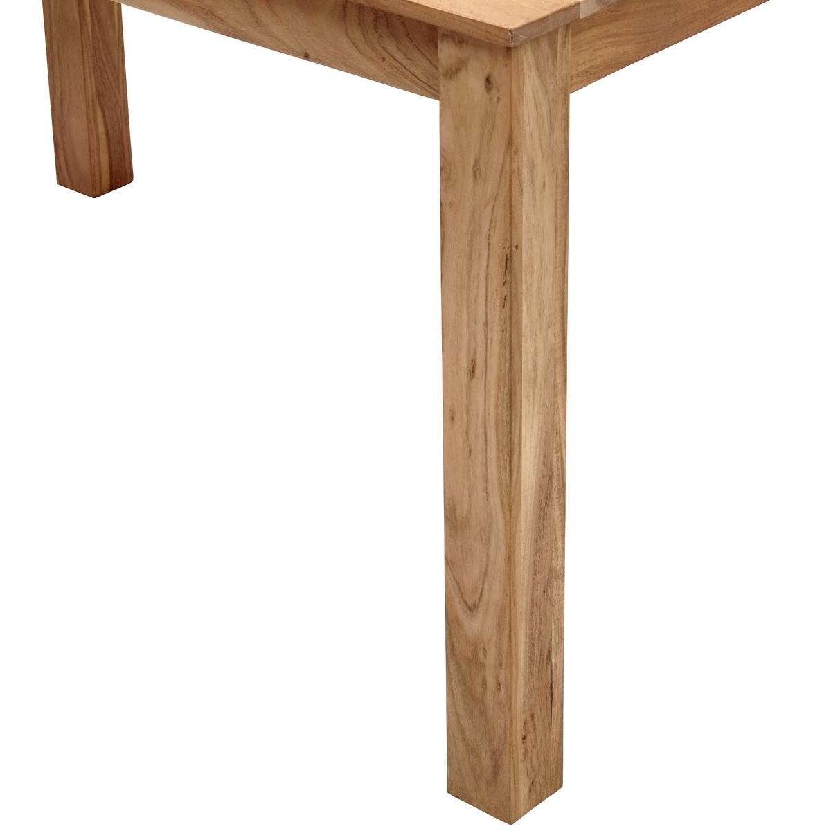 STÓŁ DO JADALNI RIGA - kolor akacjowy, Konventionell, drewno (120/80/76cm) - MID.YOU