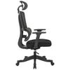 SNURRSTOL NOEMI - svart, Design, metall/trä (65/122-130/62cm) - Mömax
