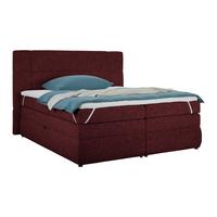 Boxspring Krevet Palace - boje crnog vina, Konvencionalno, tekstil/plastika (160/200cm) - Premium Living