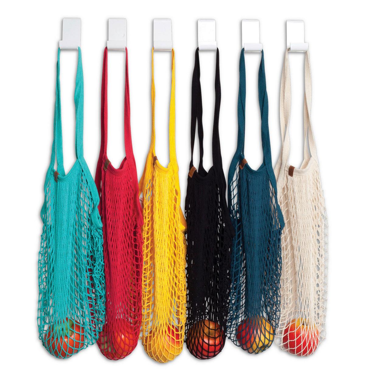 Sacoșă pentru cumpărături Punta - albastru/galben, Konventionell, textil (32/38cm) - Zandiara