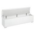 Klop S Skrinjo Universal I - bela/srebrna, umetna masa/leseni material (152/40/39cm) - Mömax modern living Klop S Skrinjo Universal I - bela/srebrna, umetna masa/leseni material (152/40/39cm) - Mömax modern living