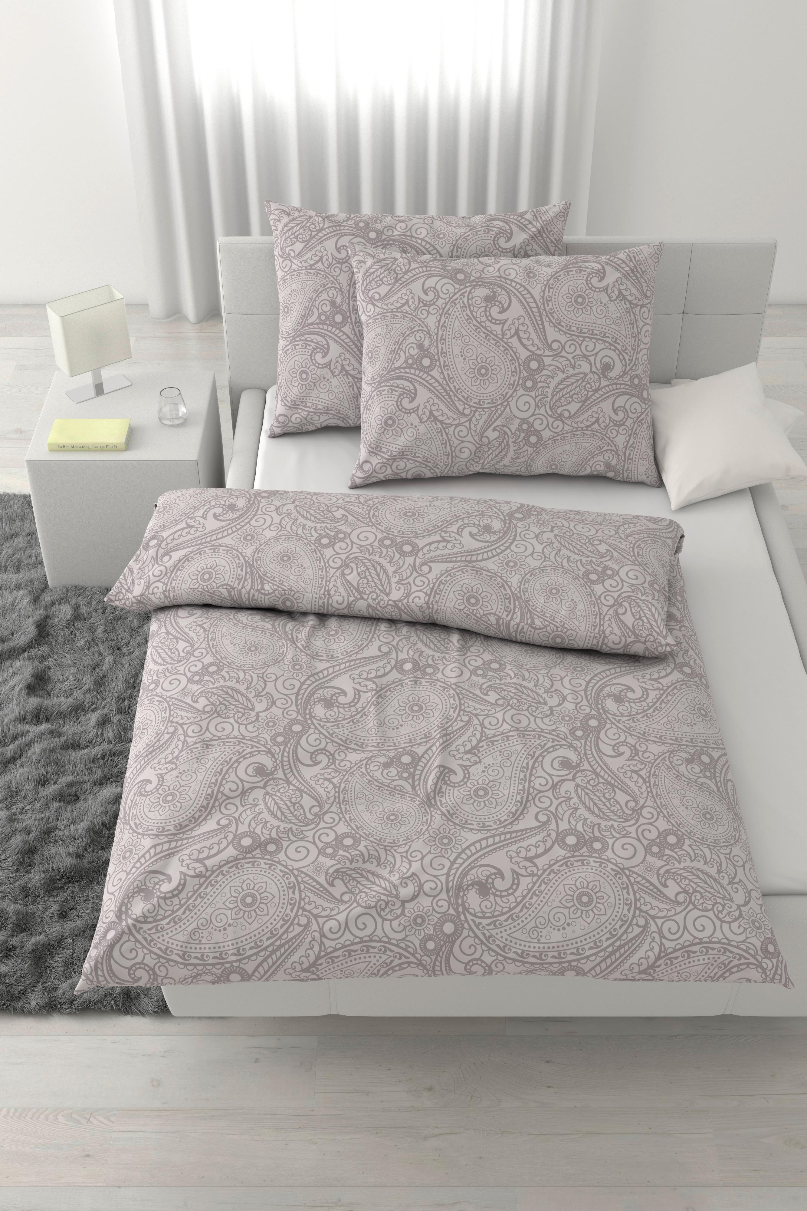 Posteljnina Paisley Xxl - starinsko roza, tekstil (200/200cm) - Mömax