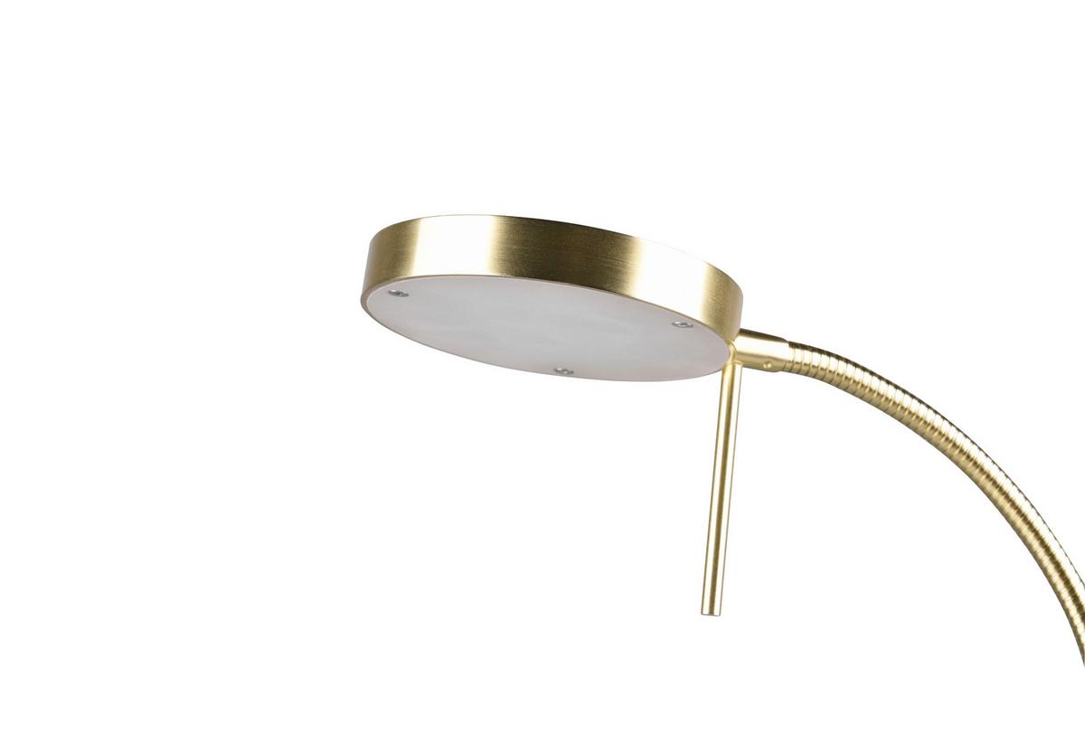 LED-Schreibistischleuchte Monza Gold max. 12 Watt - Basics (46/19/57cm) - Trio Leuchten