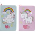 Blok Peggy - roza/svetlo modra, papir/karton (9/14,5cm) Blok Peggy - roza/svetlo modra, papir/karton (9/14,5cm)