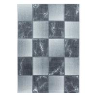 Webteppich Kashmir Grau ca. 140x200cm - Grau, Design, Textil (140/200cm) - Novel