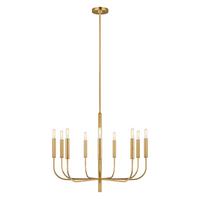 Csillár Fe-Brianna9-Bb - sárgarézszínű, Design, fém (75.9/83,7cm) - Elstead Lighting