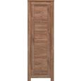 Garderobenschrank Dunkelbraun - Nickelfarben, LIFESTYLE, Holzwerkstoff/Metall (65/200/40cm) - Mömax modern living Garderobenschrank Dunkelbraun - Nickelfarben, LIFESTYLE, Holzwerkstoff/Metall (65/200/40cm) - Mömax modern living
