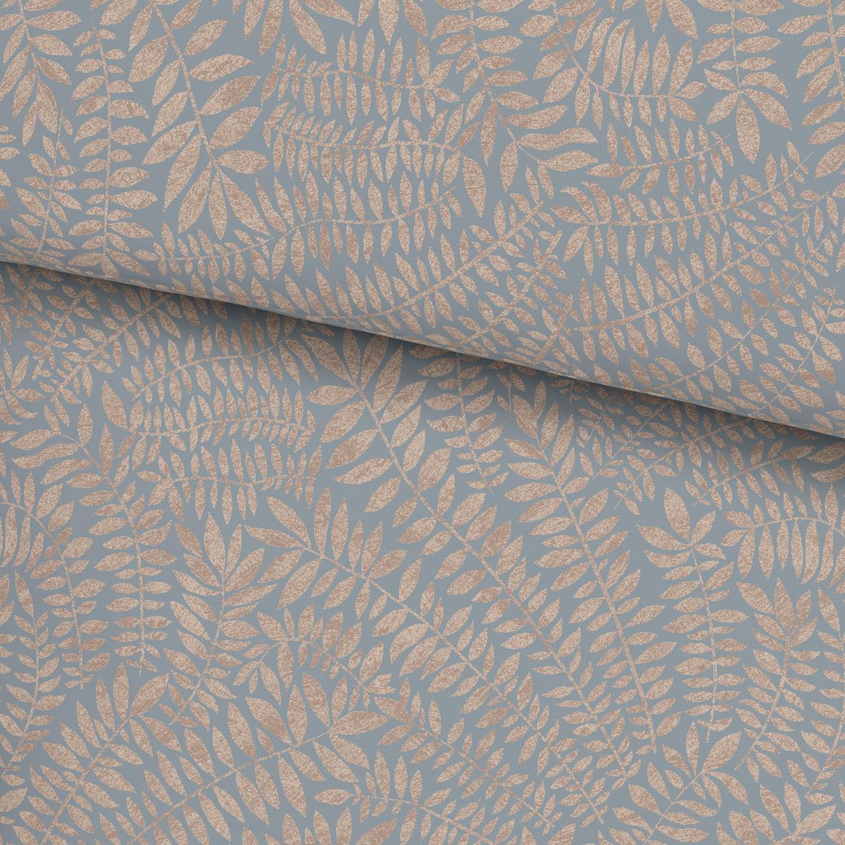 Lenjerie de pat Lorita, cca. 140x200/50x70 cm - albastru, textil (140/200cm) - Modern Living