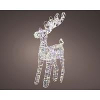 Cerb decorativ Nico - alb, Basics, plastic (12/30/55cm)