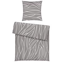 Bettwäsche Juliane Grau ca. 135x200cm - Grau, KONVENTIONELL, Textil (135/200cm) - Mömax
