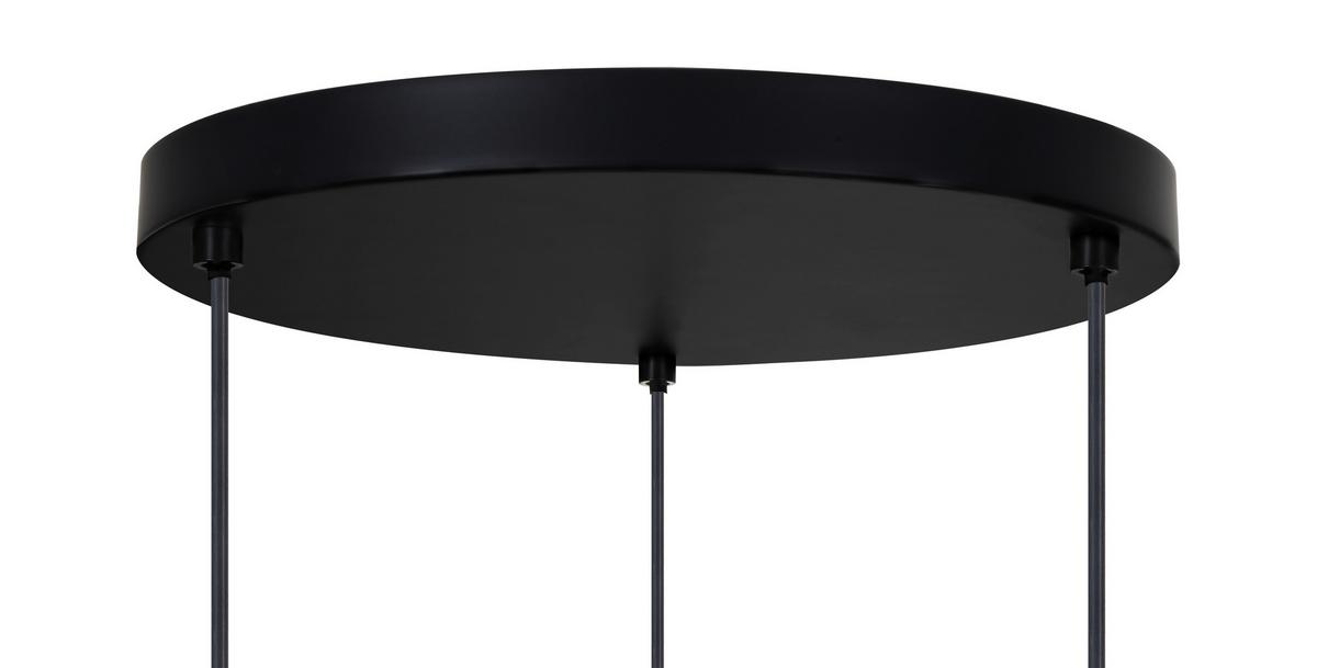 Hängeleuchte Bunti Multicolor max. 25 Watt - Pink/Goldfarben, MODERN, Glas/Metall (45/45/120cm)